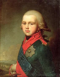 大公コンスタンティン・パブロビッチ（1779-1831）1795の肖像